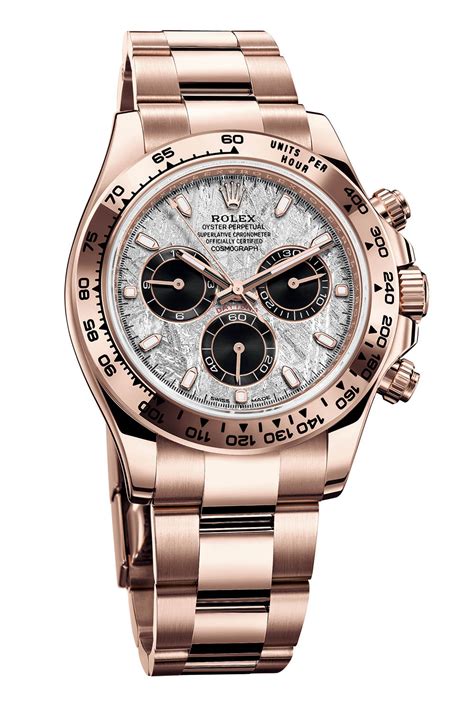 rolex daytona 116505 oro rosa|rolex cosmograph daytona meteorite price.